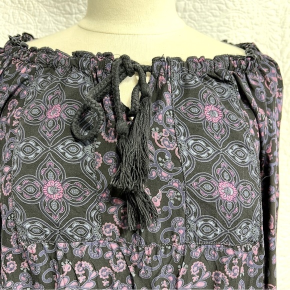 ESPRIT EDC Womens Floral Long Sleeve Dress/Tunic, Size X-Large - Picture 8 of 15